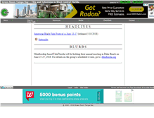 Tablet Screenshot of greenroomtampabay.com
